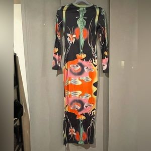 Y2K vintage looking maxi dress